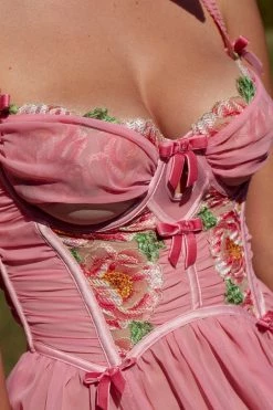 Needle Point Roses Slip Dress -underwear Sales 2023 07 221013 FLL ENGLISH SPAIN 178 V1