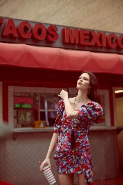 Chiara Puff Sleeve Mini Dress -underwear Sales 2023 12 220319 FLL RTW DTLA 138 v1