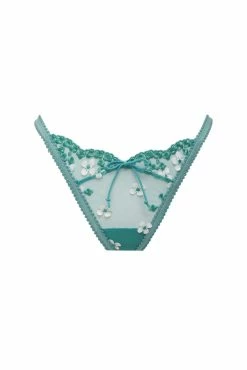Daisy Embroidered Thong Panty -underwear Sales 2023 2022.08.09.ForLoveAndLemons16250 scaled