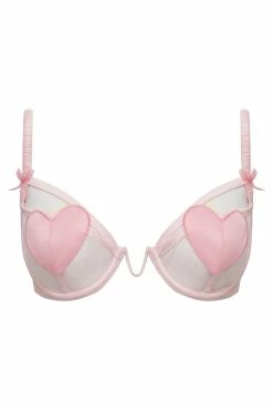 Heart Underwire Bra 14 Heart Underwire Bra -underwear Sales 2023 2022.08.30.ForLove Lemons16814