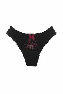 Satin Ruffle Thong & Scrunchie Set 10 Satin Ruffle Thong & Scrunchie Set -underwear Sales 2023 2022.08.30.ForLove Lemons16826 scaled