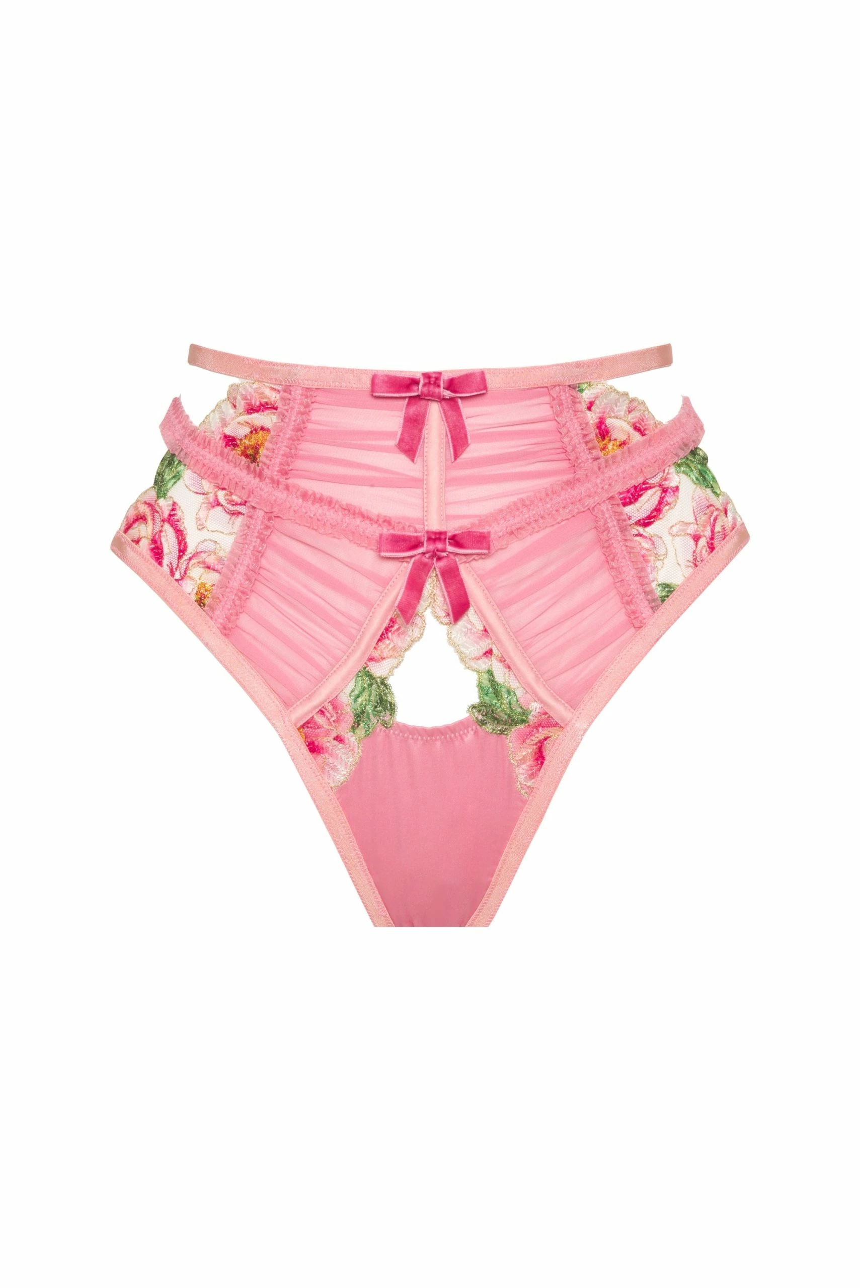 Needle Point Roses Cheeky Panty 5 Needle Point Roses Cheeky Panty - Image 5