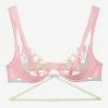 Pastel Tulips Underwire Bra