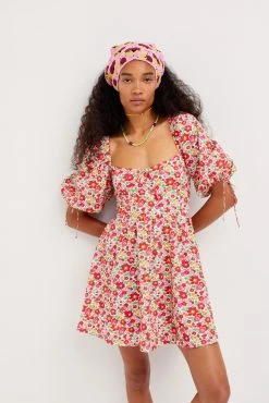 Auden Puff Sleeve Mini Dress