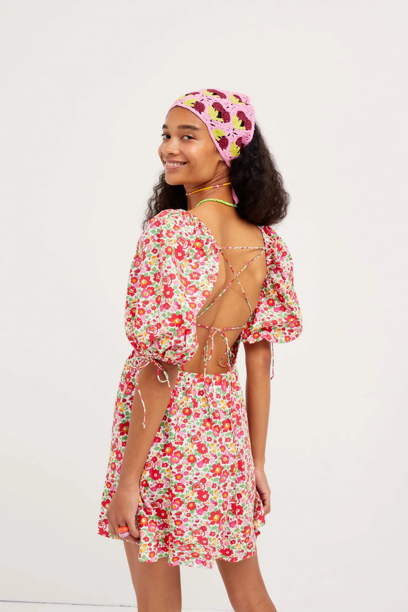 Auden Puff Sleeve Mini Dress 2 Auden Puff Sleeve Mini Dress - Image 2