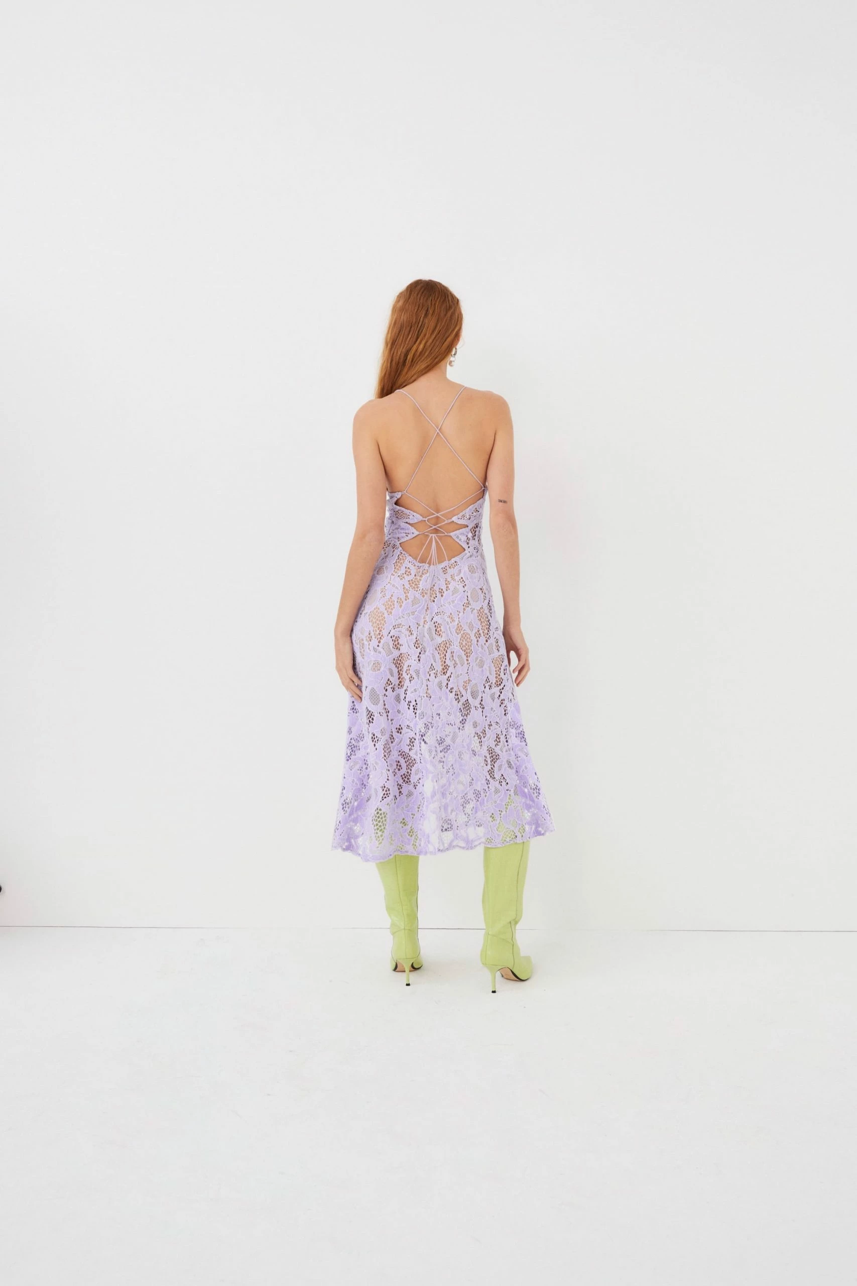 Rosemary Lined Midi Dress 4 Rosemary Lined Midi Dress - Image 4