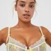 Lemon Daisy Underwire Bra