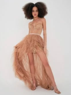 For Love & Lemons X Revolve Bustier Gown