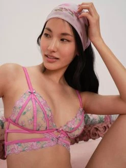 Viviane Rose Triangle Bra