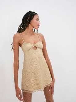 Glitter Slip Dress