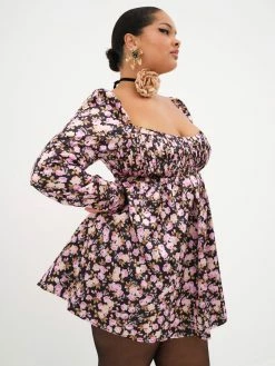 Kate Long Sleeve Mini Dress