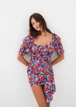 Chiara Puff Sleeve Mini Dress