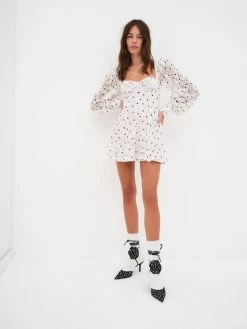 Donna Long Sleeve Mini Dress -underwear Sales 2023 220924 BC FLL HO22 FALL RESHOOT LOOK 09 0005 scaled