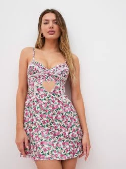 Heart Bloom Slip Dress