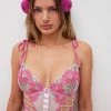 Festival Floral Bustier