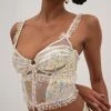 Glitter Garden Bustier