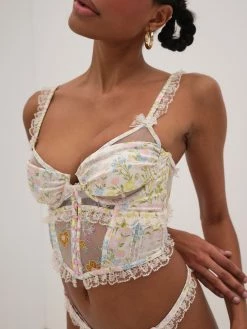 Glitter Garden Bustier