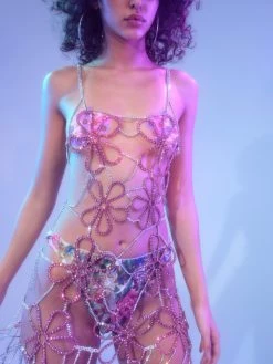 Floral Rhinestone Fringe Dress -underwear Sales 2023 230216 BC FLL BODY JEWELRY CD2993 SP23 0086 scaled