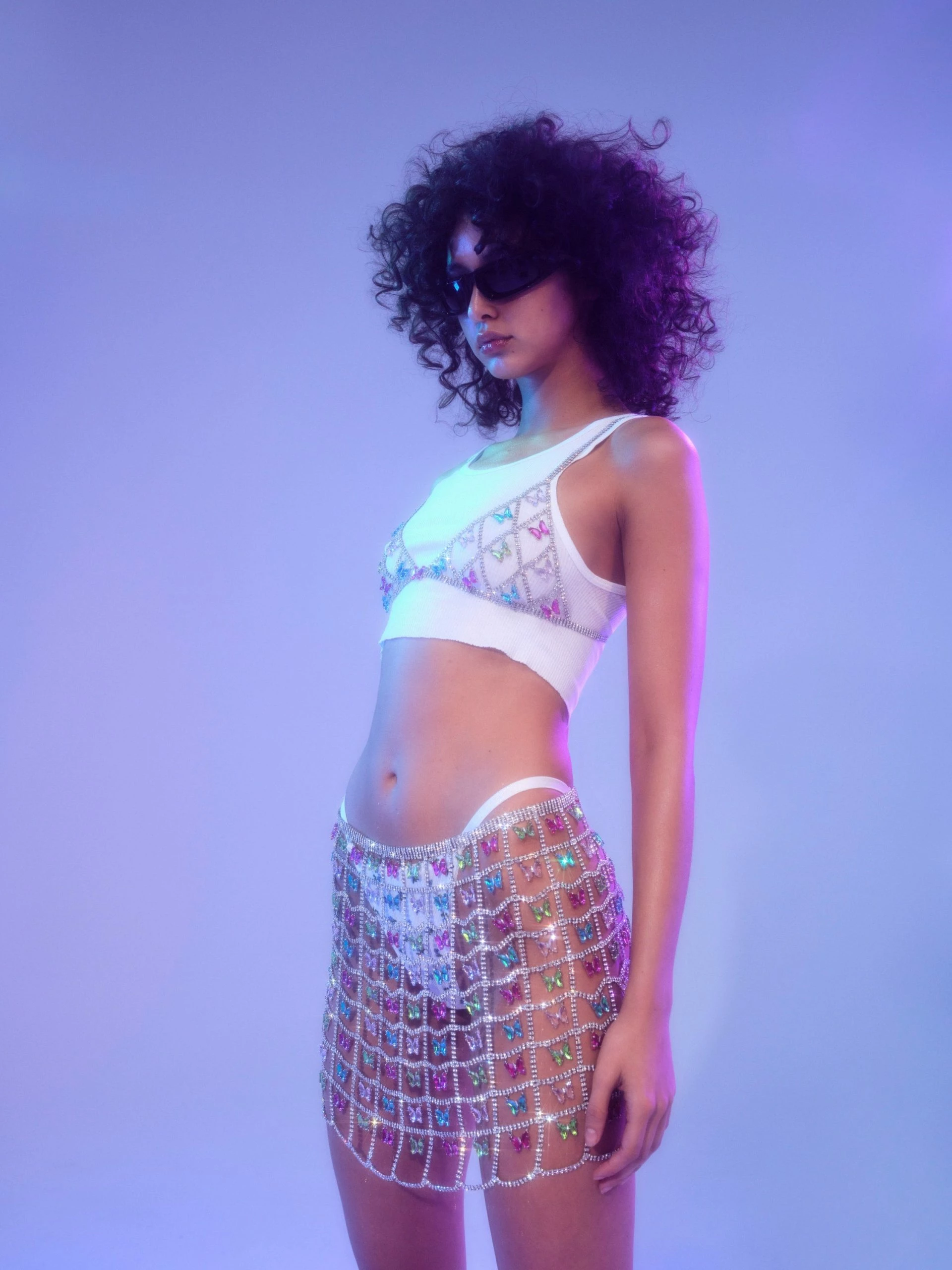 Butterfly Grid Bra 6 Butterfly Grid Bra - Image 6