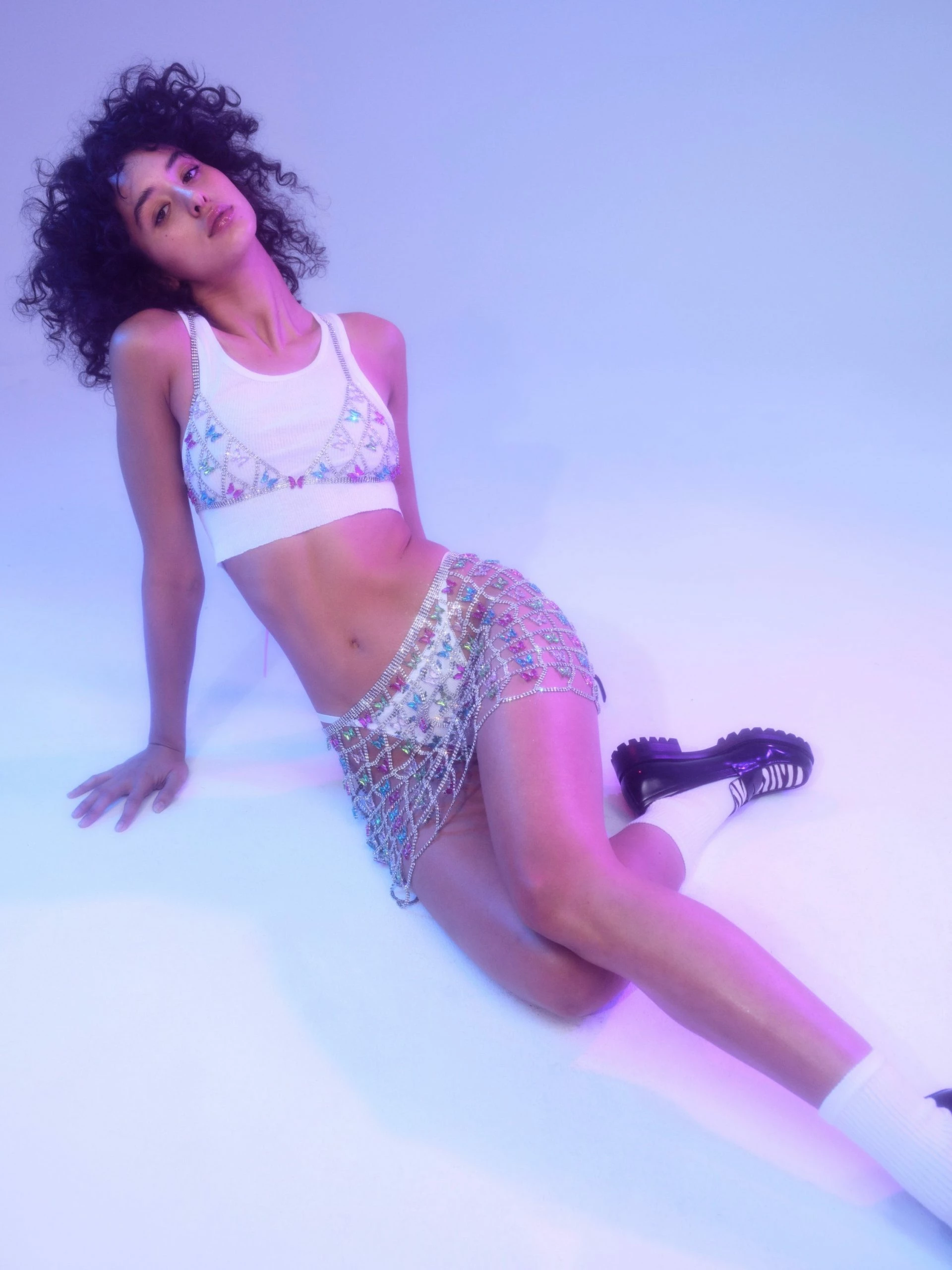 Butterfly Grid Bra 2 Butterfly Grid Bra - Image 2