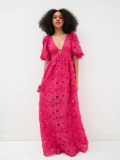 Leighton Maxi Dress -underwear Sales 2023 230314 BC FLL VS FALL23 D1 CD2888 FP PINK 0037 scaled