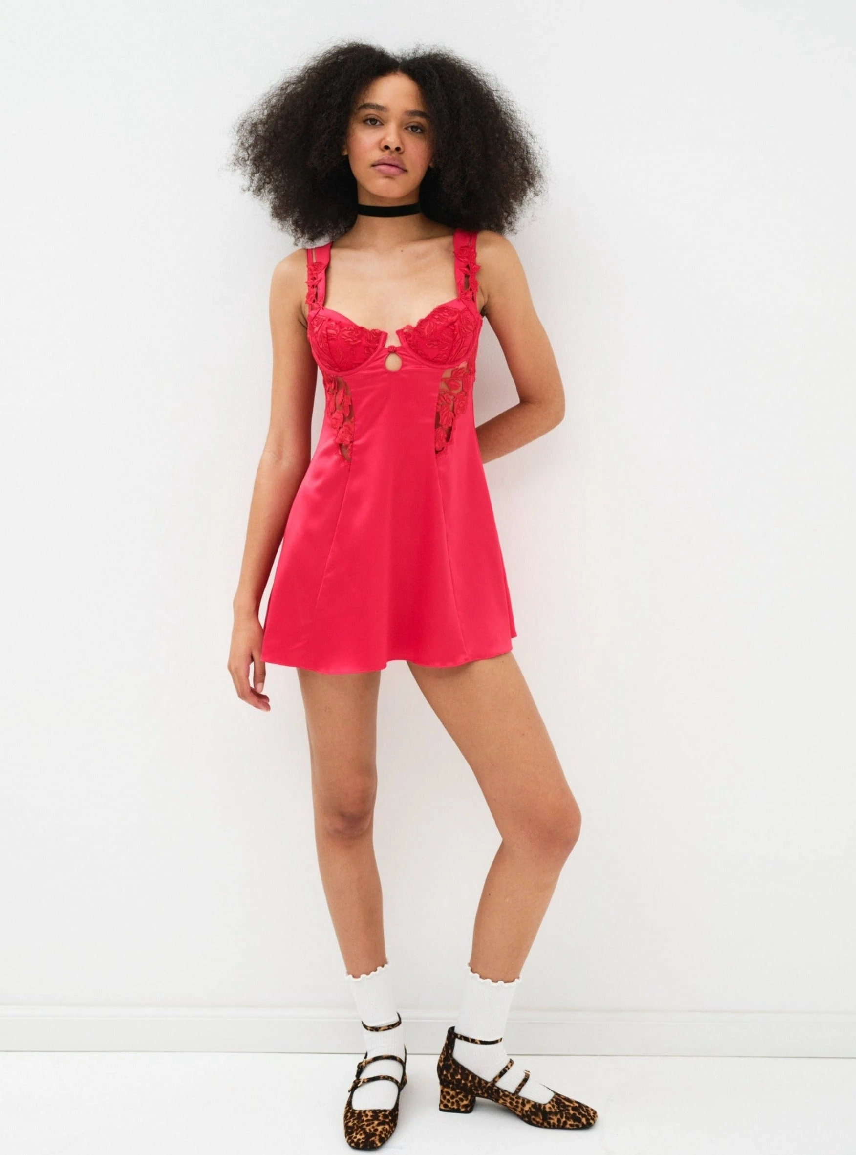 Romantic Roses Printed Slip 1 Romantic Roses Printed Slip