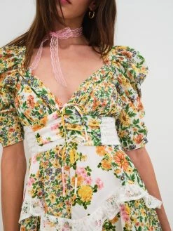 Rosalyn Mini Dress -underwear Sales 2023 230411 BC FLL RESHOOT CD2411 SU21 MARIGOLD 0027 scaled