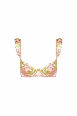 Daisy Jane Embroidery Bra -underwear Sales 2023 SKBR1627 YELLOW 0029