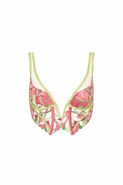 Petunia Embroidery Bustier -underwear Sales 2023 SKBR1663 SU22 PINK 0035 2