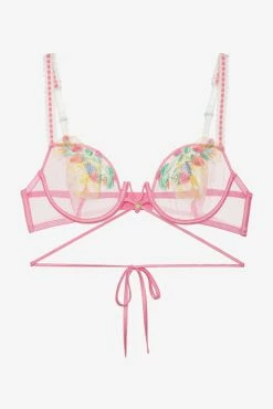 Berry Patch Underwire Bra -underwear Sales 2023 SKBR1832 SU23 Pink 1 scaled