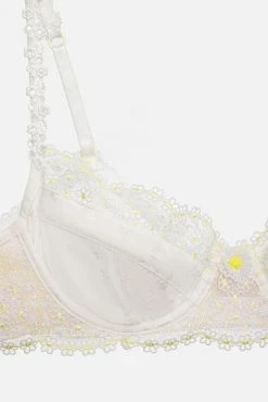 3D Daisy Underwire Bra -underwear Sales 2023 SKBR1833 SU23 WHITE 2 scaled
