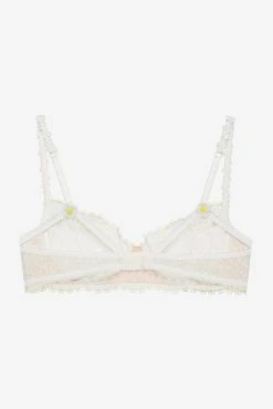3D Daisy Underwire Bra -underwear Sales 2023 SKBR1833 SU23 WHITE 3 scaled