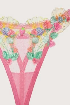 Berry Patch Thong Panty -underwear Sales 2023 SKPA1746 SU23 Pink 2 scaled