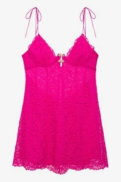 Creamsicle Lace Slip Dress -underwear Sales 2023 SKSP1696 SU23 PINK 3 scaled