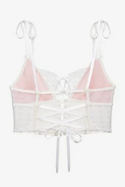 Heart Window Bustier -underwear Sales 2023 SKSP1751 SU23 WHITE 3 scaled