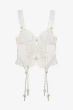 3D Daisy Bustier 9 3D Daisy Bustier -underwear Sales 2023 SKSP1759 SU23 WHITE 1 scaled